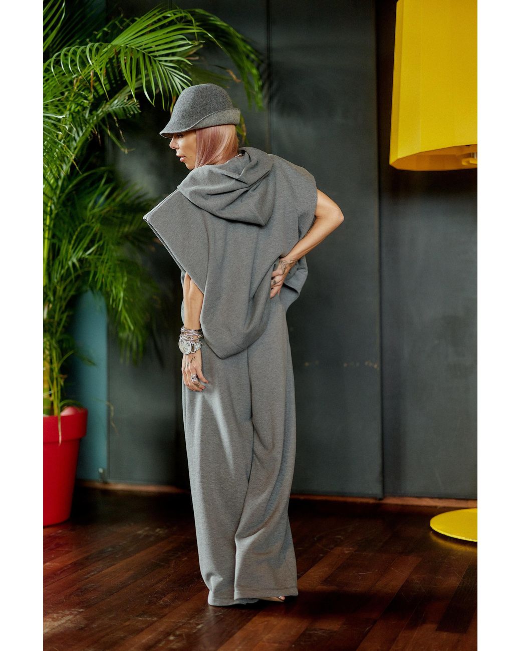 Clothes by Locker Room Gray Two Piece Set