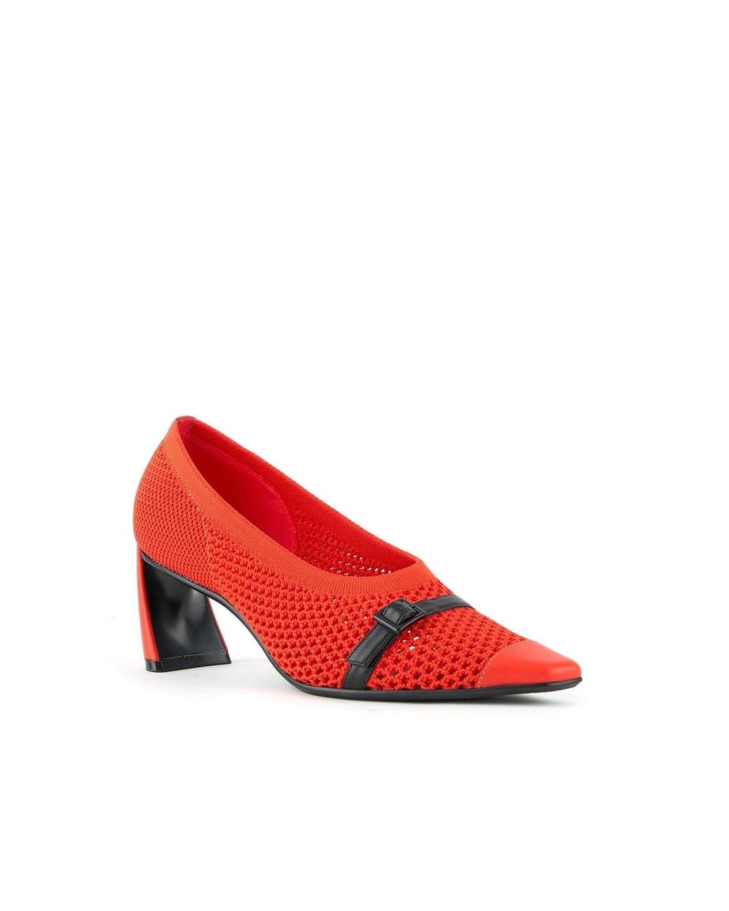 United Nude Red Zuma Pump Mid