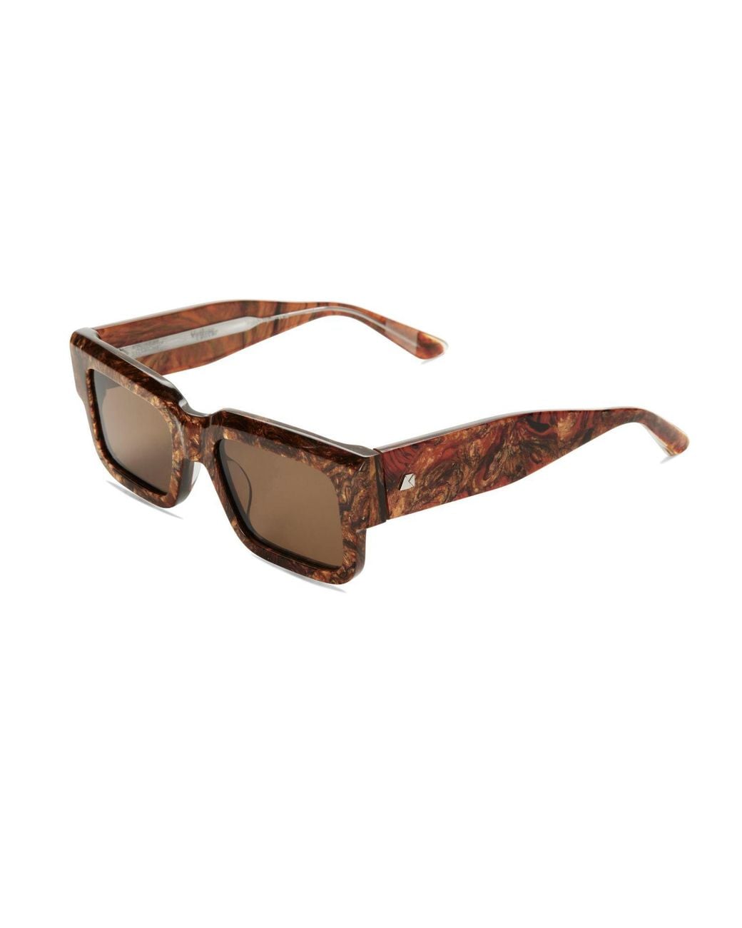 The Avantguard Brown Vetiver Golden Tort Sunglasses