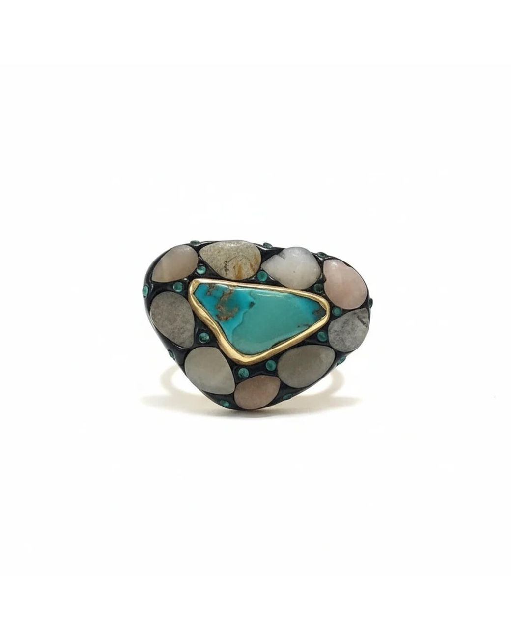 By Virgo Green Tareva Ring