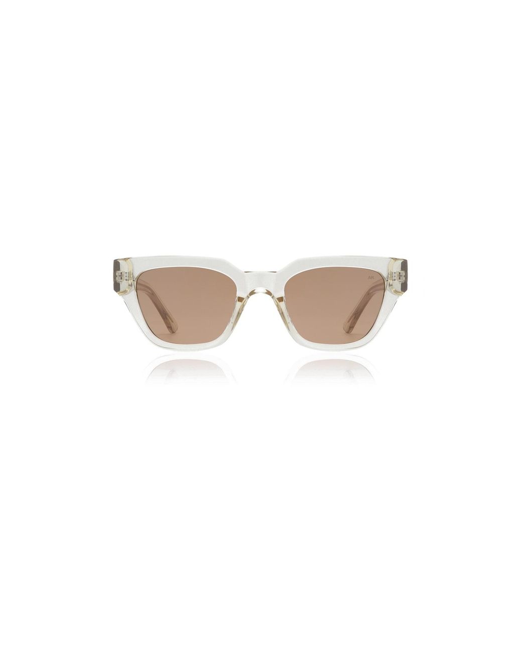 A.Kjærbede Natural Kaws Sunglasses Ecru Transparent