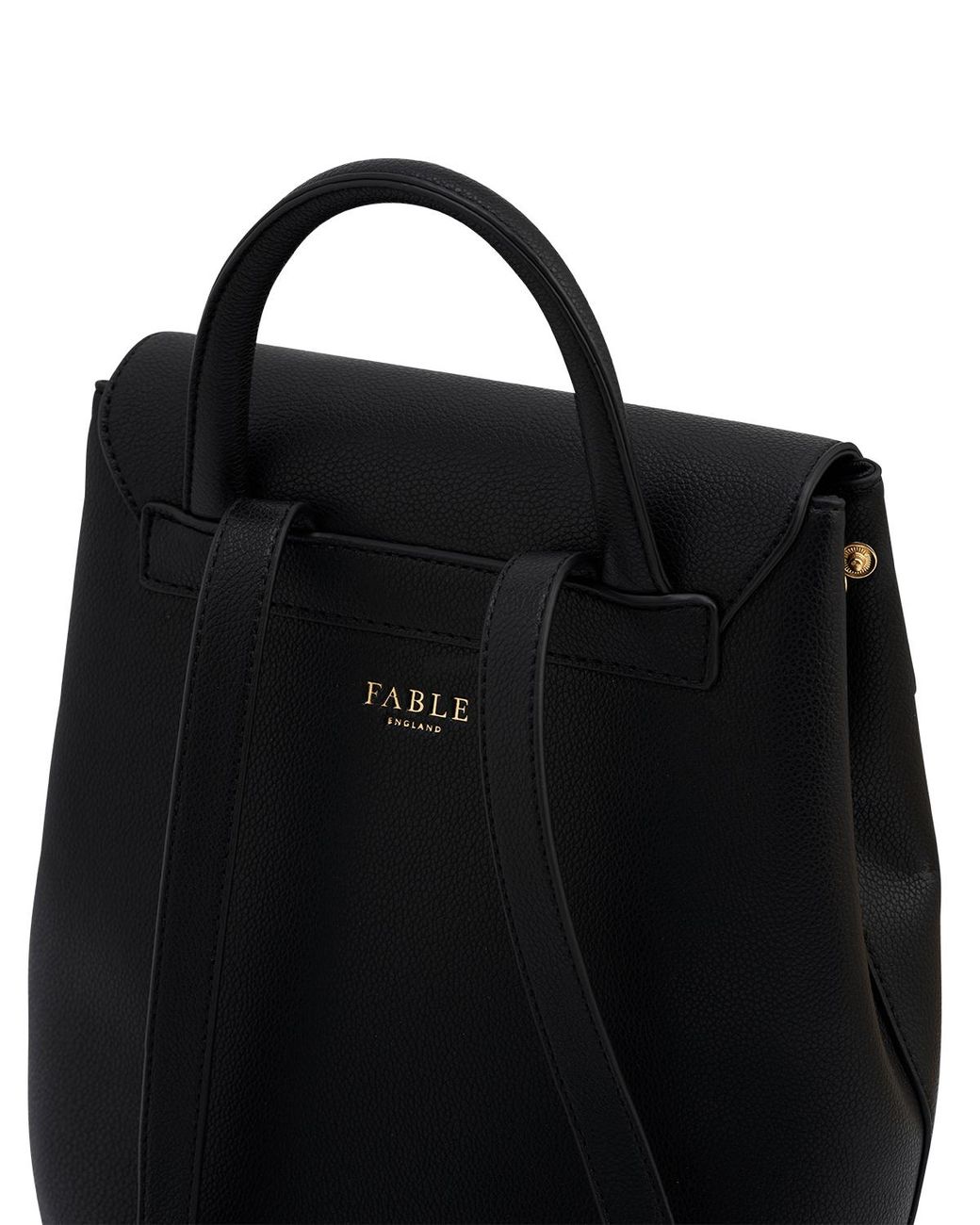 Fable England Black Laura Small Backpack