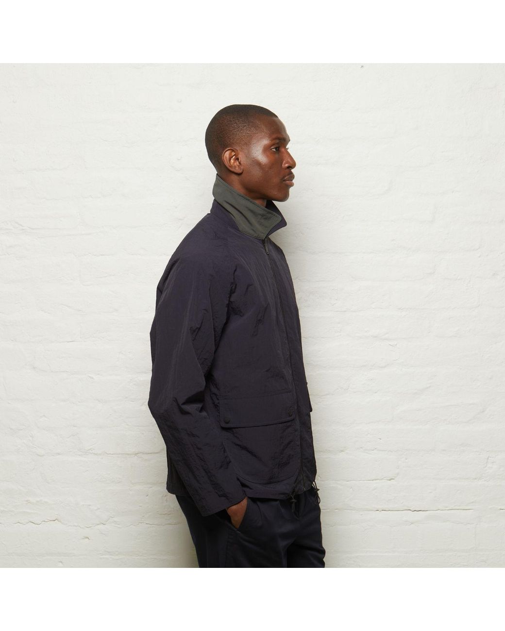Guards London Blue Marcher Reversible Jacket for men