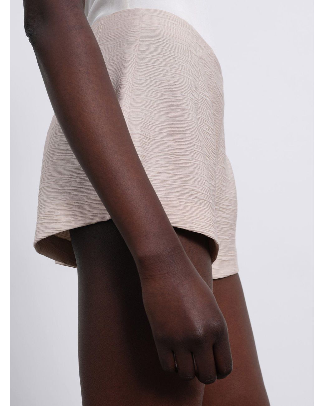 Sélone Natural Neutrals Helia Relaxed Shorts Stone