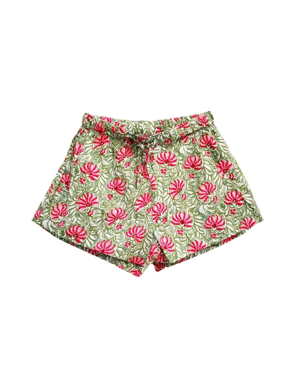 Lime Tree Design Red Jaipur And Shorts