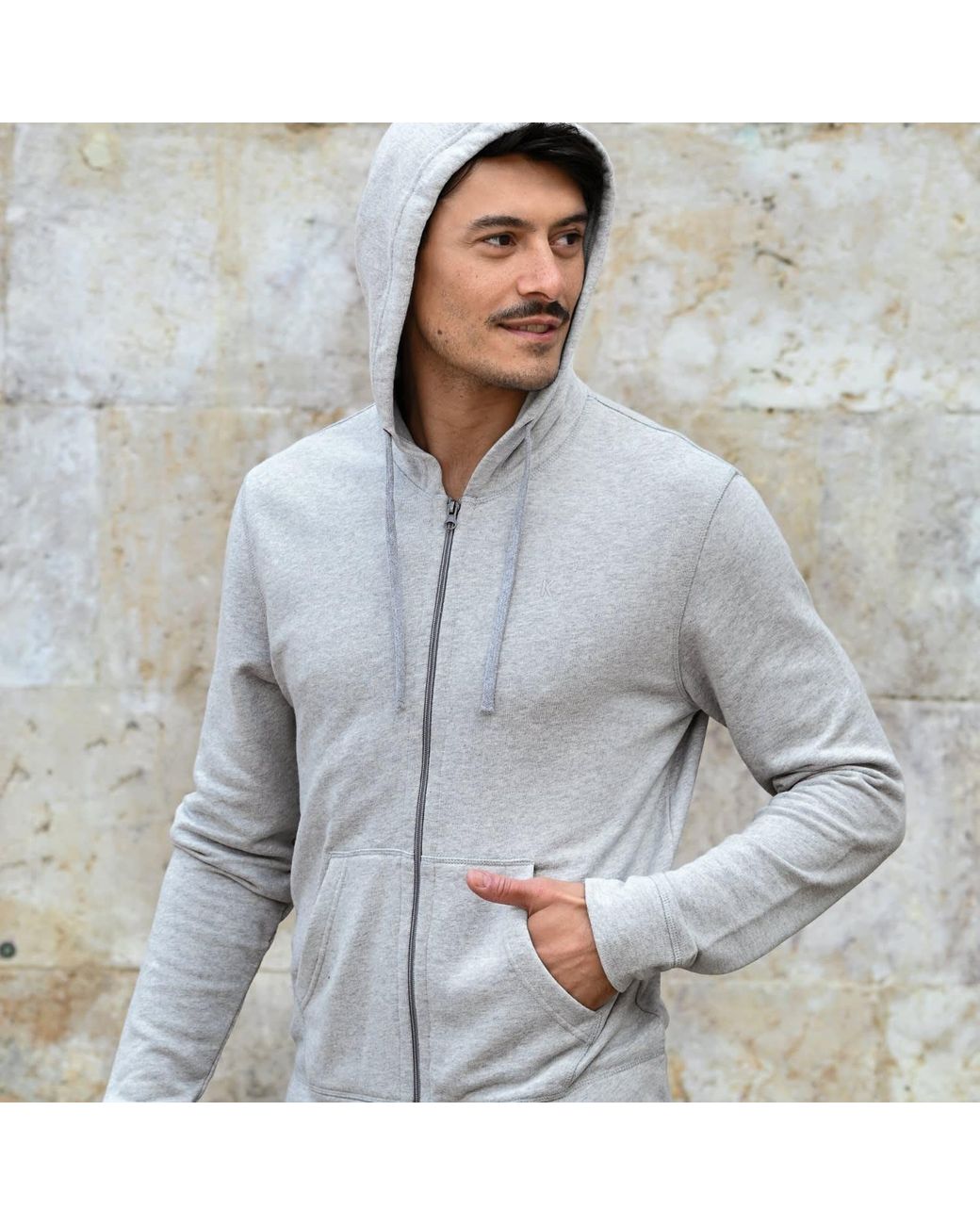 The Koozy Gray Bendet Hoodie
