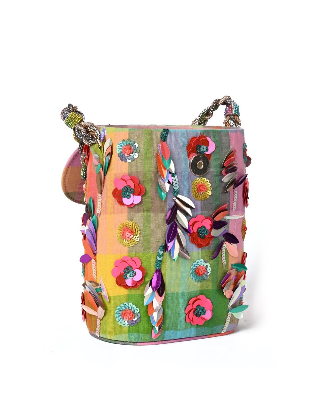 Simitri Multicolor Picnic Bucket Bag