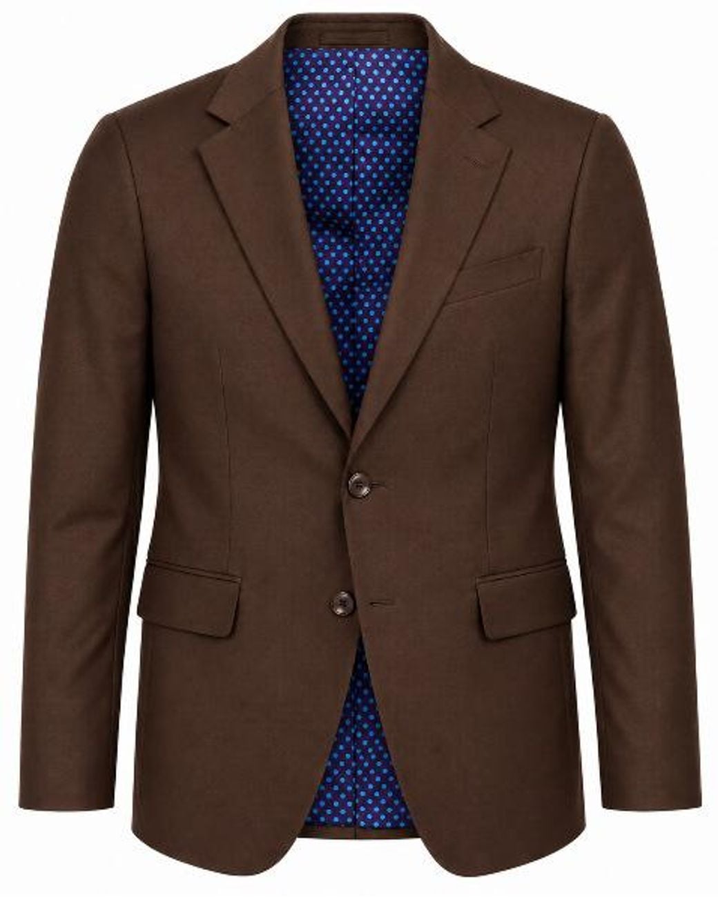 Lords of Harlech Josh Brownie Stretch Tailored Blazer for men