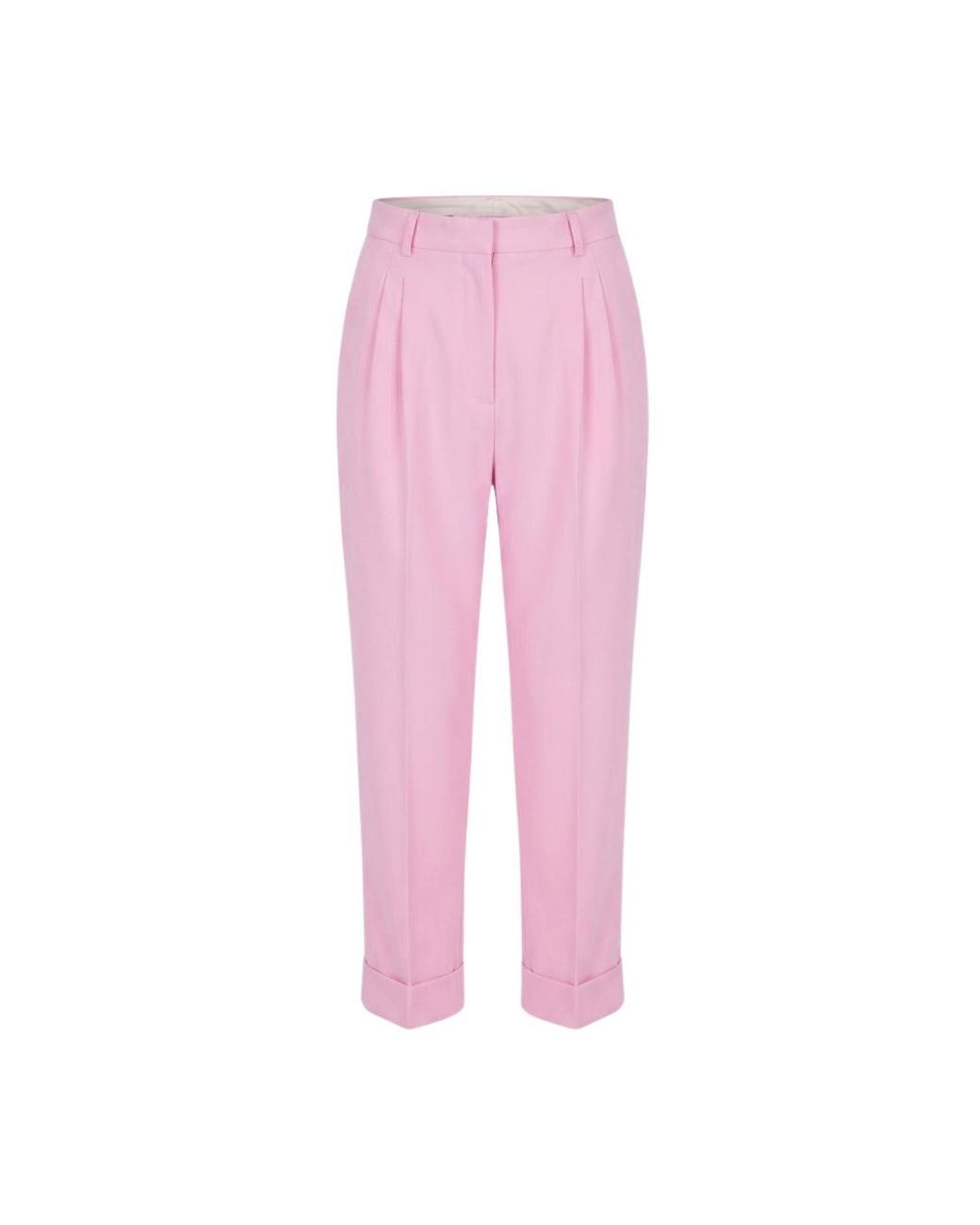 Georgette Pink Peony Tailored Trousers