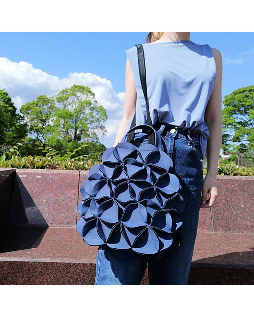 ELEMOOD_Japan Blue Blossom Large Backpack