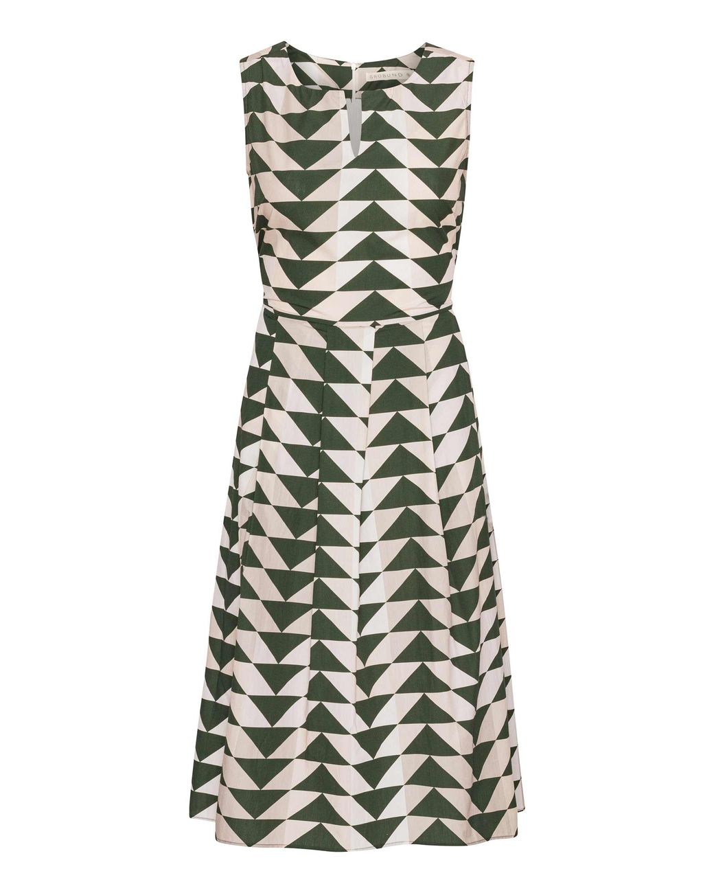 GROBUND Green Christiane Dress
