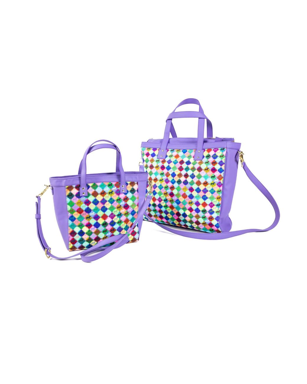 FORZA CAVALLO Blue Otto Tote Bag Large