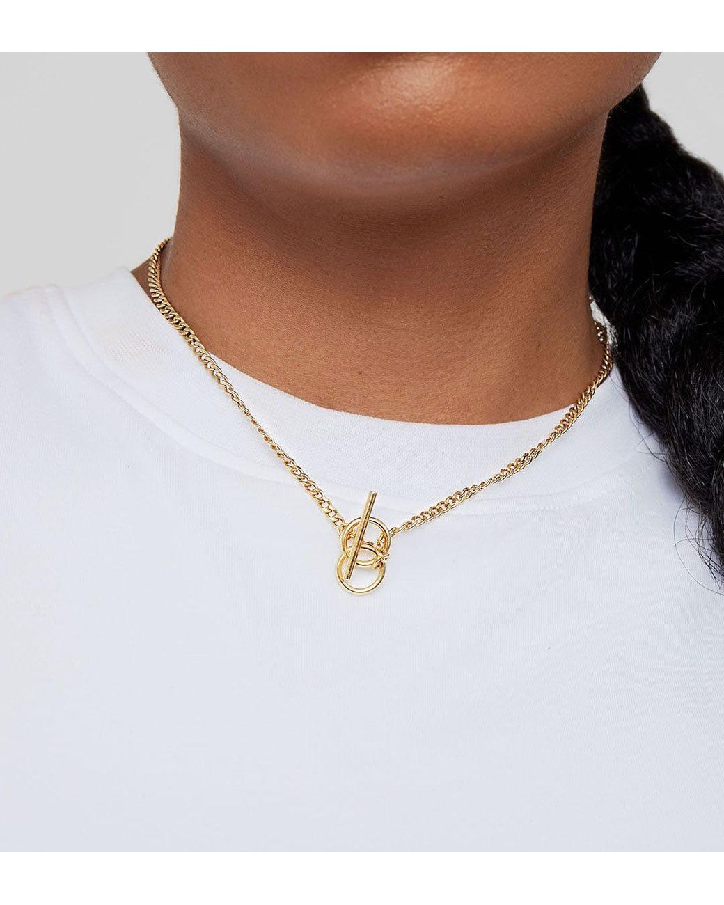 Argento Vivo Metallic The Roxe Chain Necklace