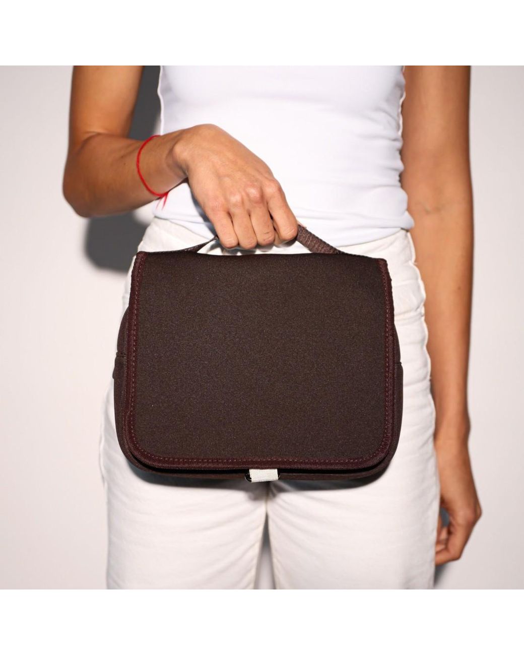 Pop Ups Brand Brown Toiletry Bag Espresso