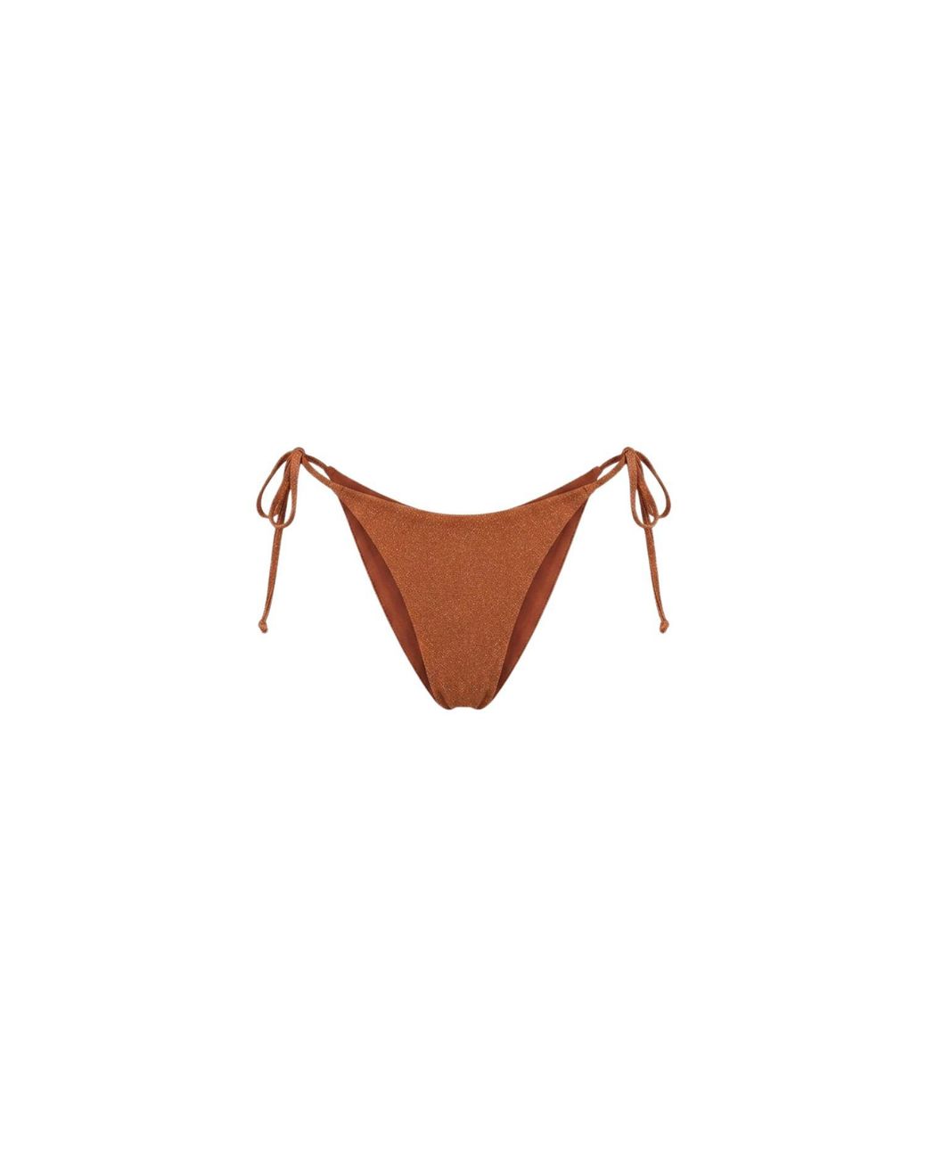 Veroni Swim Brown Allura Side Tie Bikini Bottom