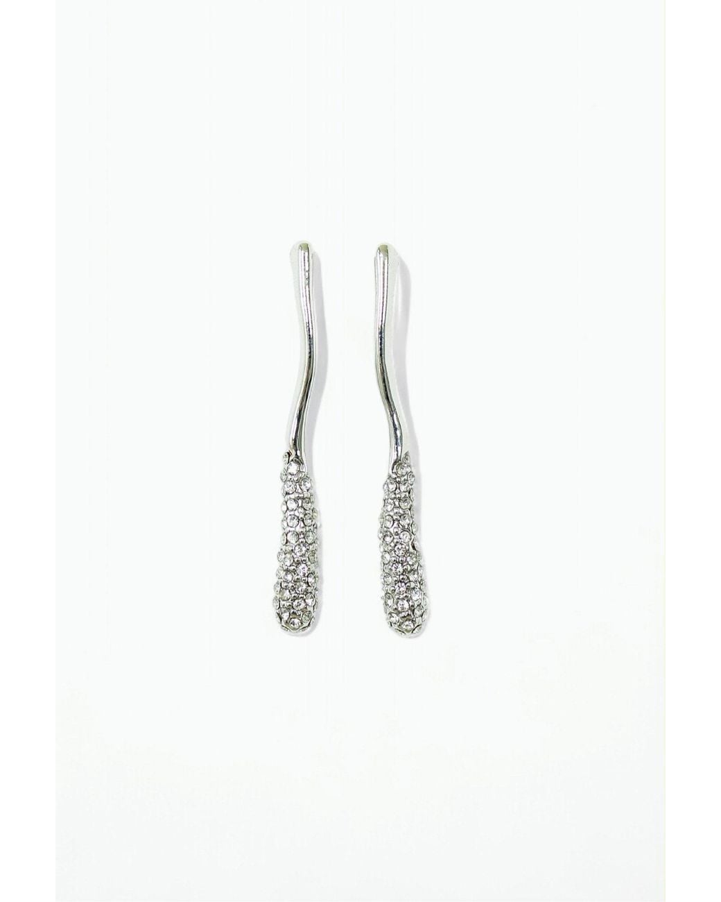 Vicky&Nico White Ala Earrings