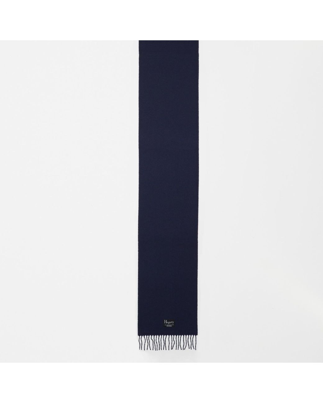 Hegarty London Blue Lambswool Scarf for men