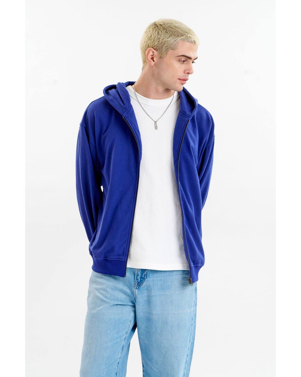 Komodo Blue Luca Organic Cotton Hoody for men