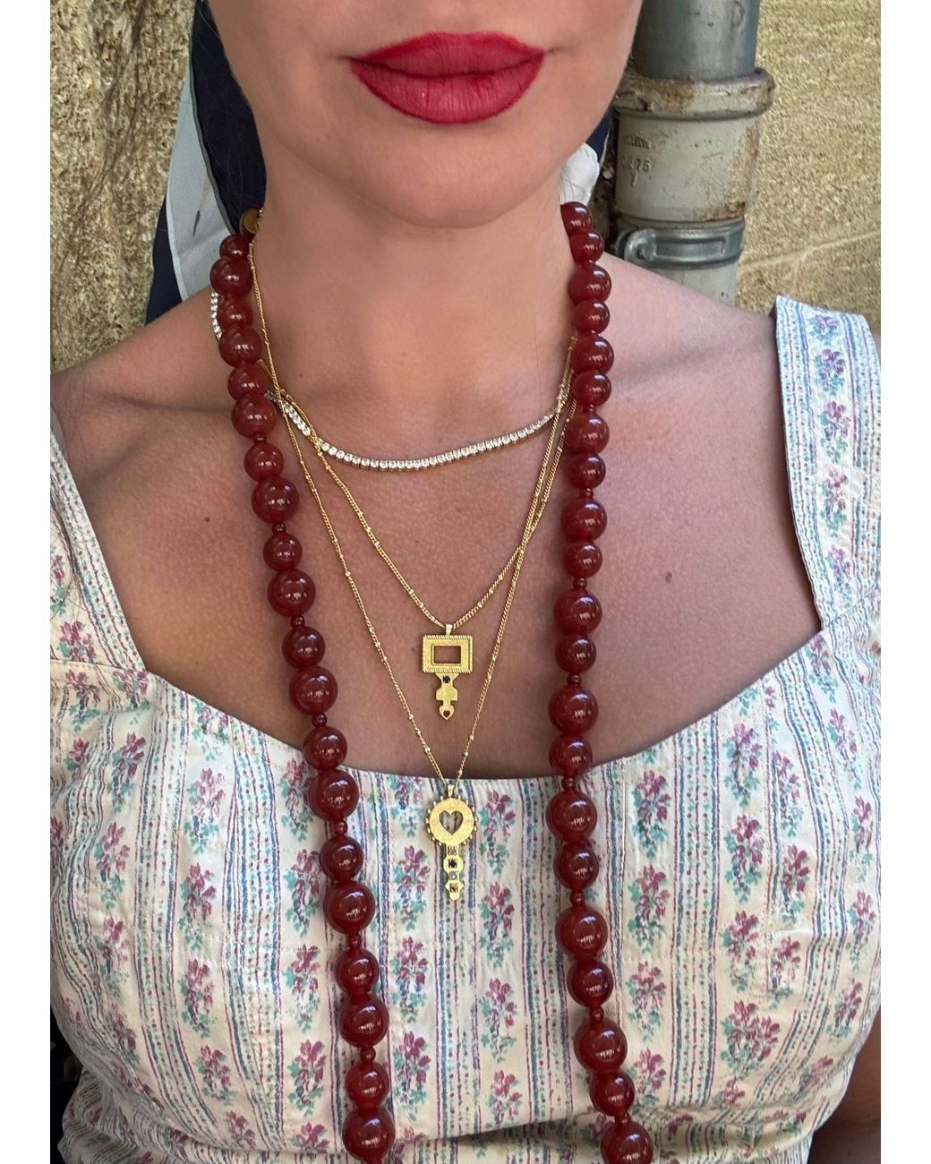 Carolina Benoit Metallic The Lovekey Theory — Key Of Trust