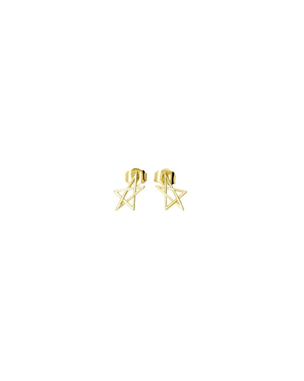 Lucy Quartermaine Metallic Sol Star Mini Studs