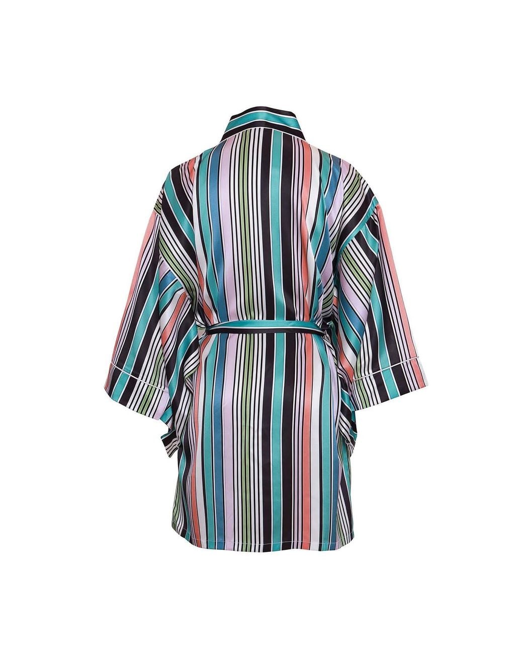 Emma Wallace Blue Rule Dressing Gown
