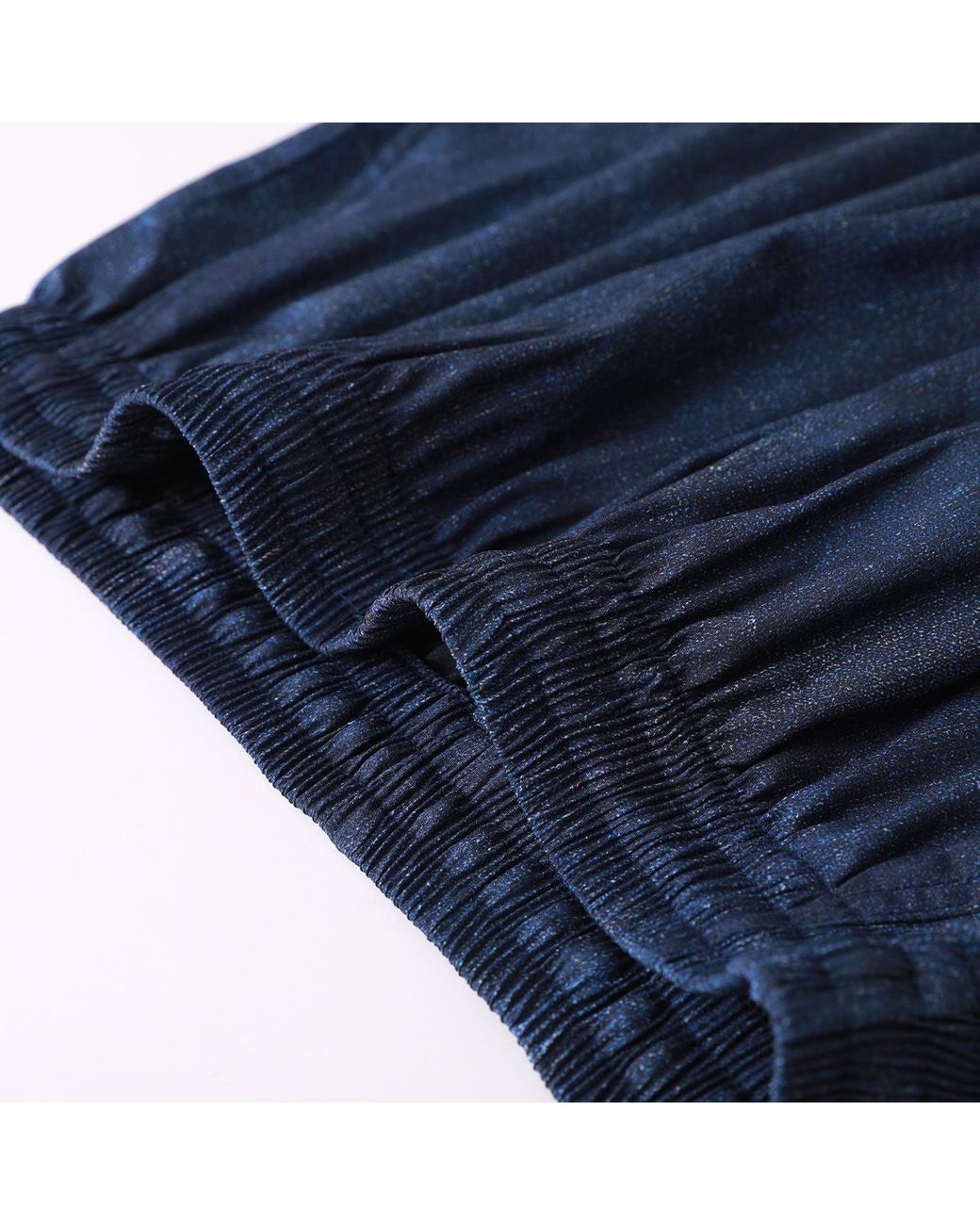 Soft Strokes Silk Blue Pure Mulberry Silk Tie Dye Printed Shorts for men