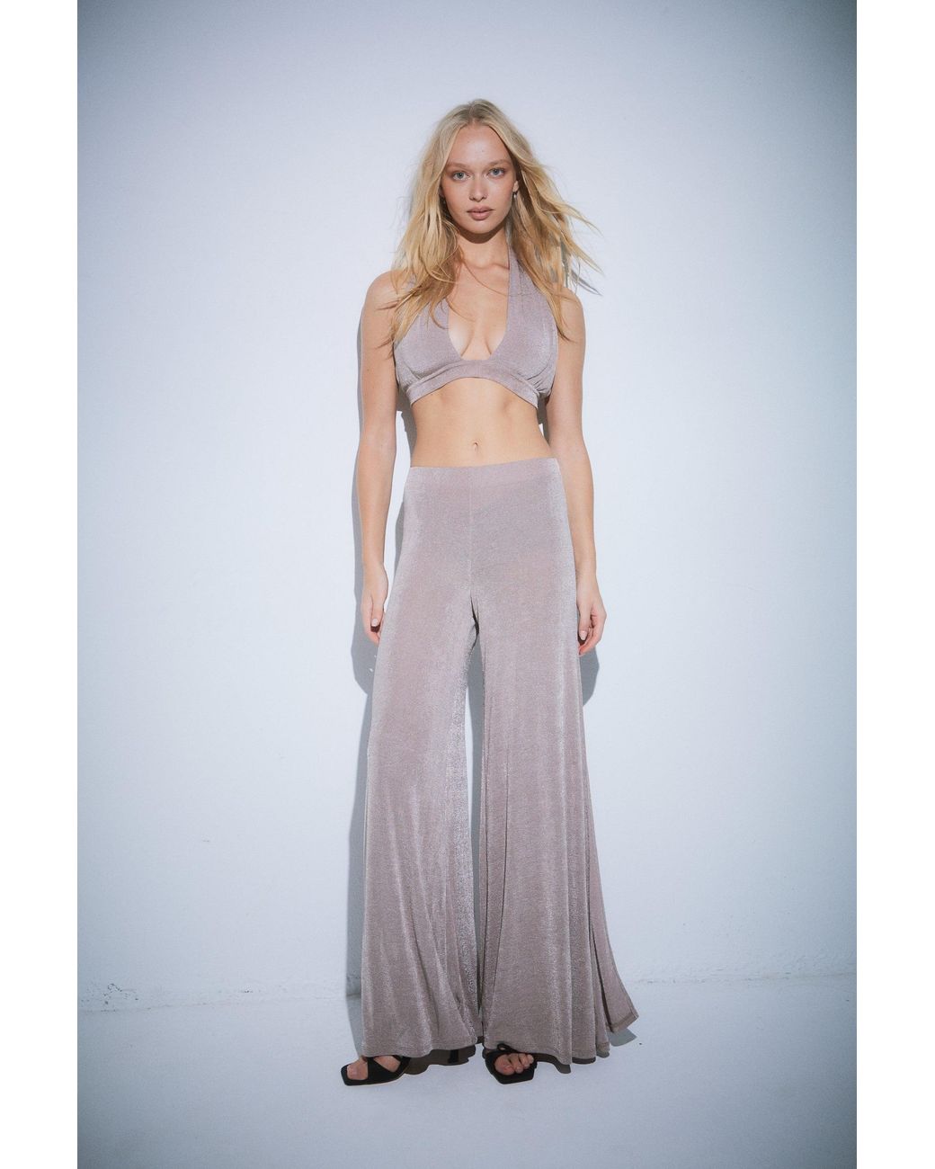 Suyty Metallic Capri Set