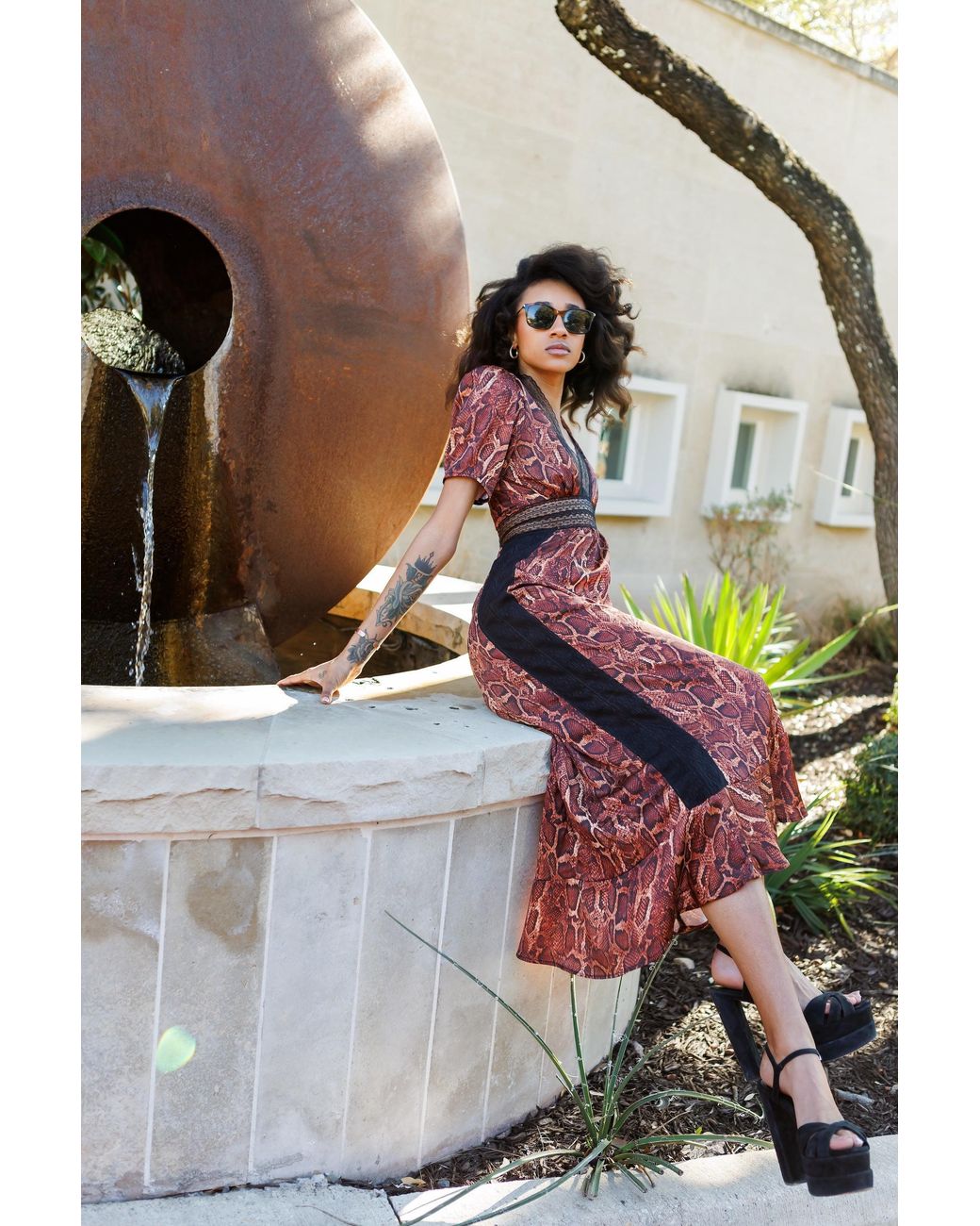 Jennafer Grace Red Gigi Dress