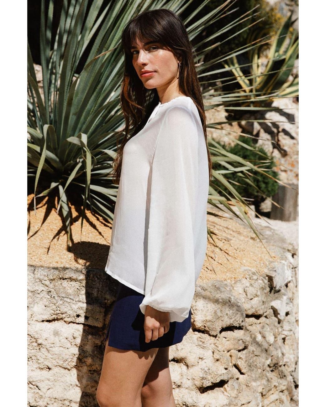AVANI Apparel Natural Blouse Silène