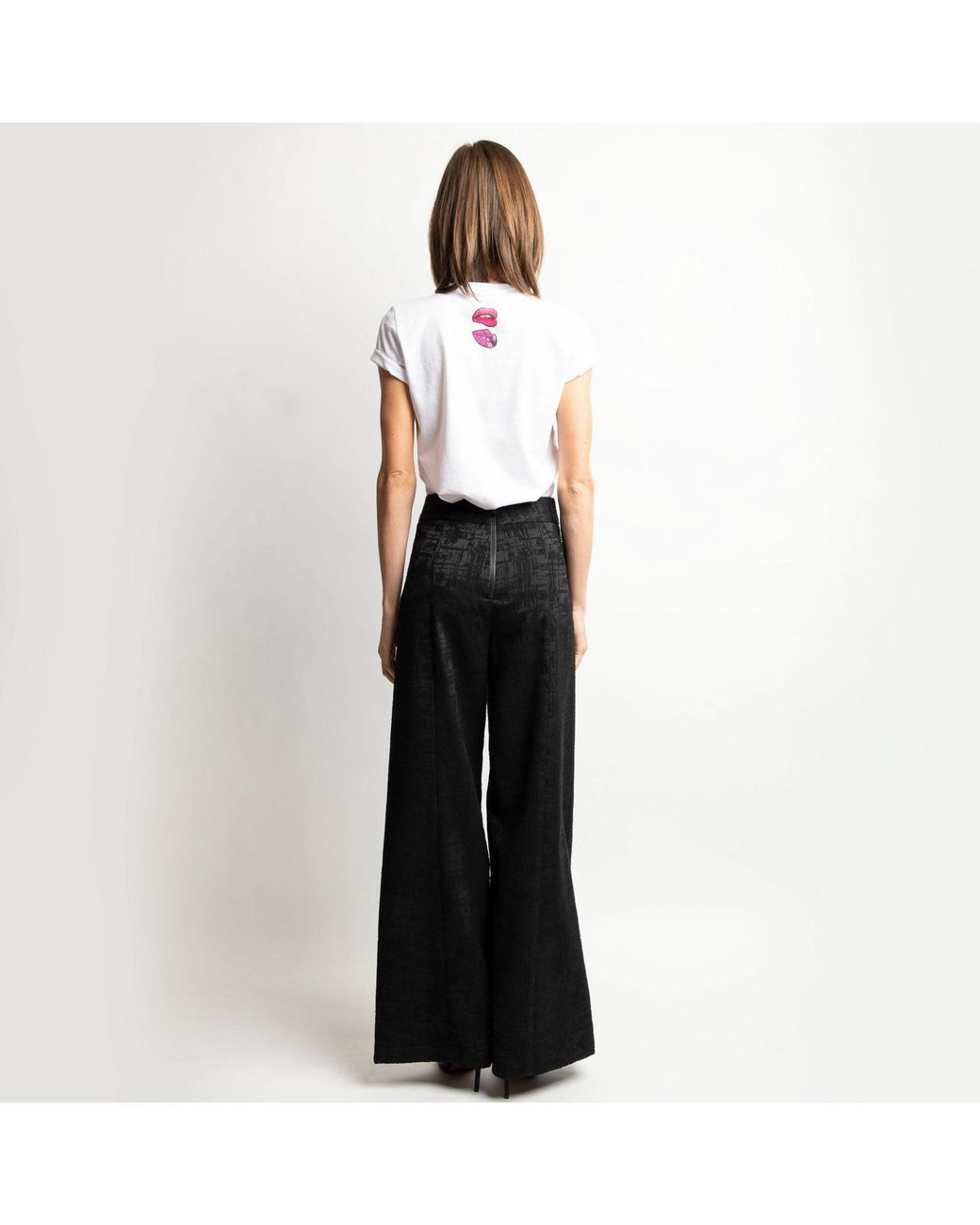 Vivienne Pash Black Newsboy Pant