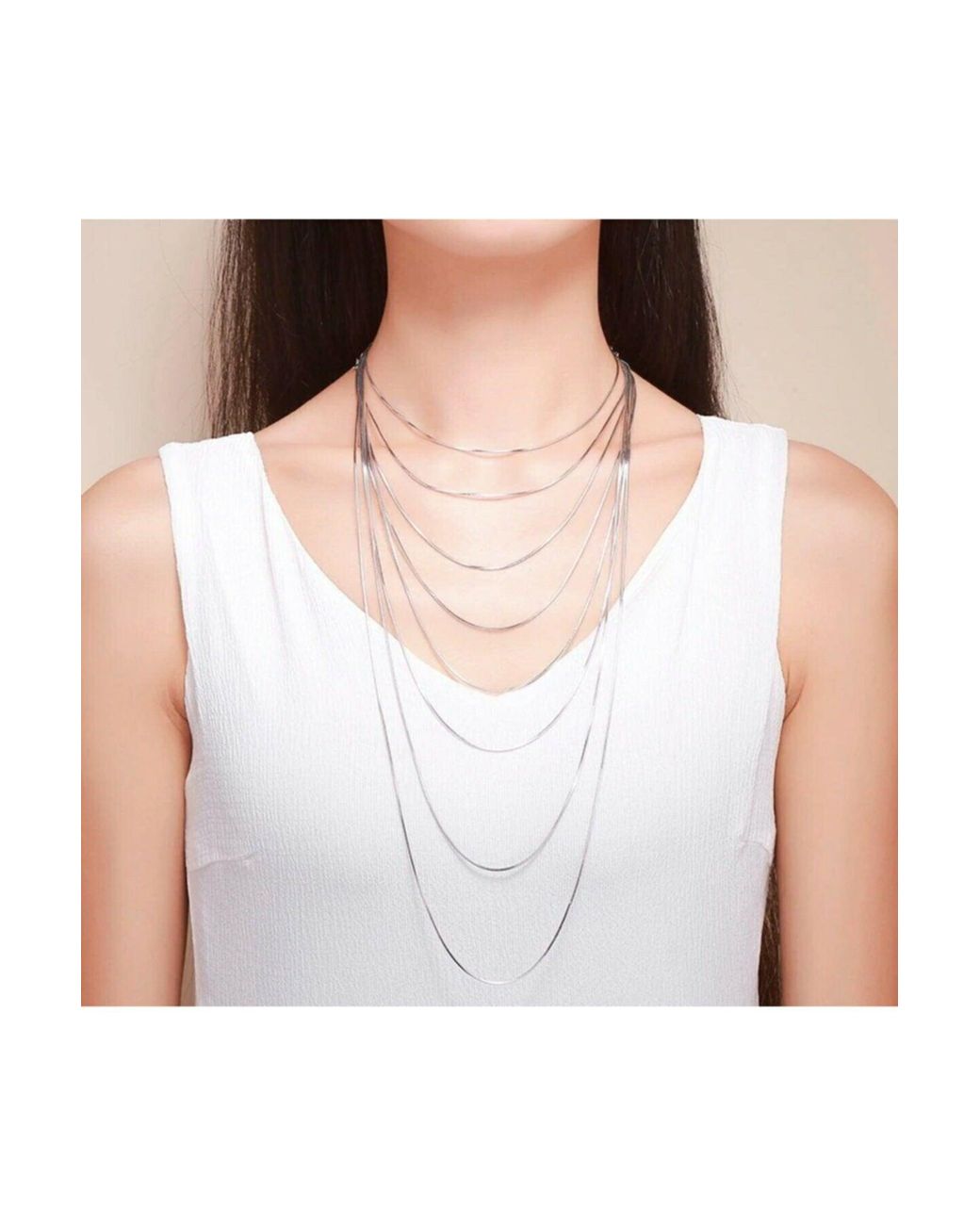 Spero London Metallic Italian Fine Sterling Chain