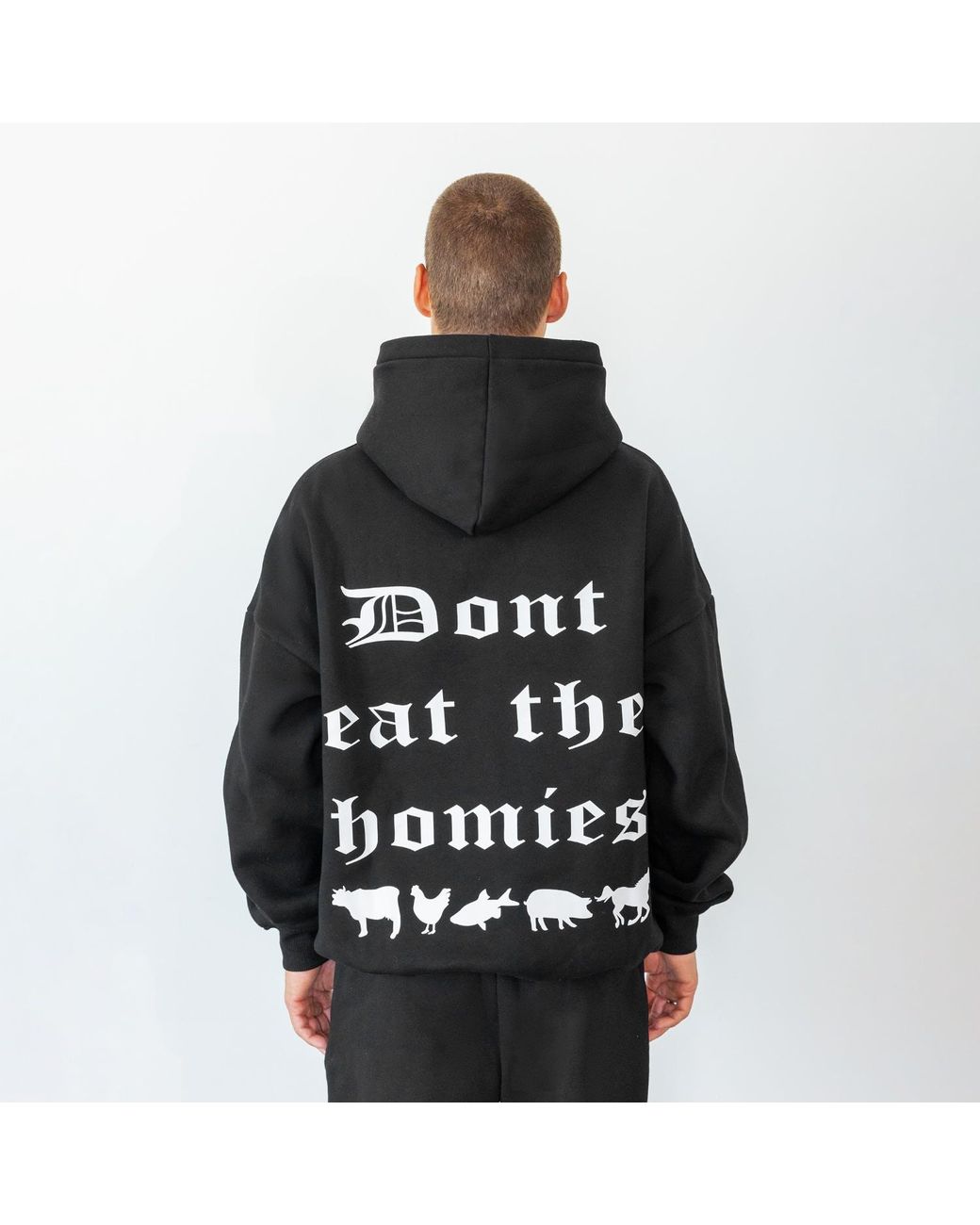Dont Eat the Homies Black Og Hoodie