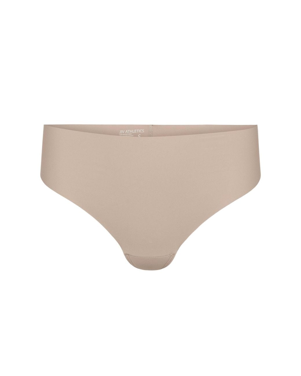 JIV ATHLETICS Natural Neutrals High Rise Thong