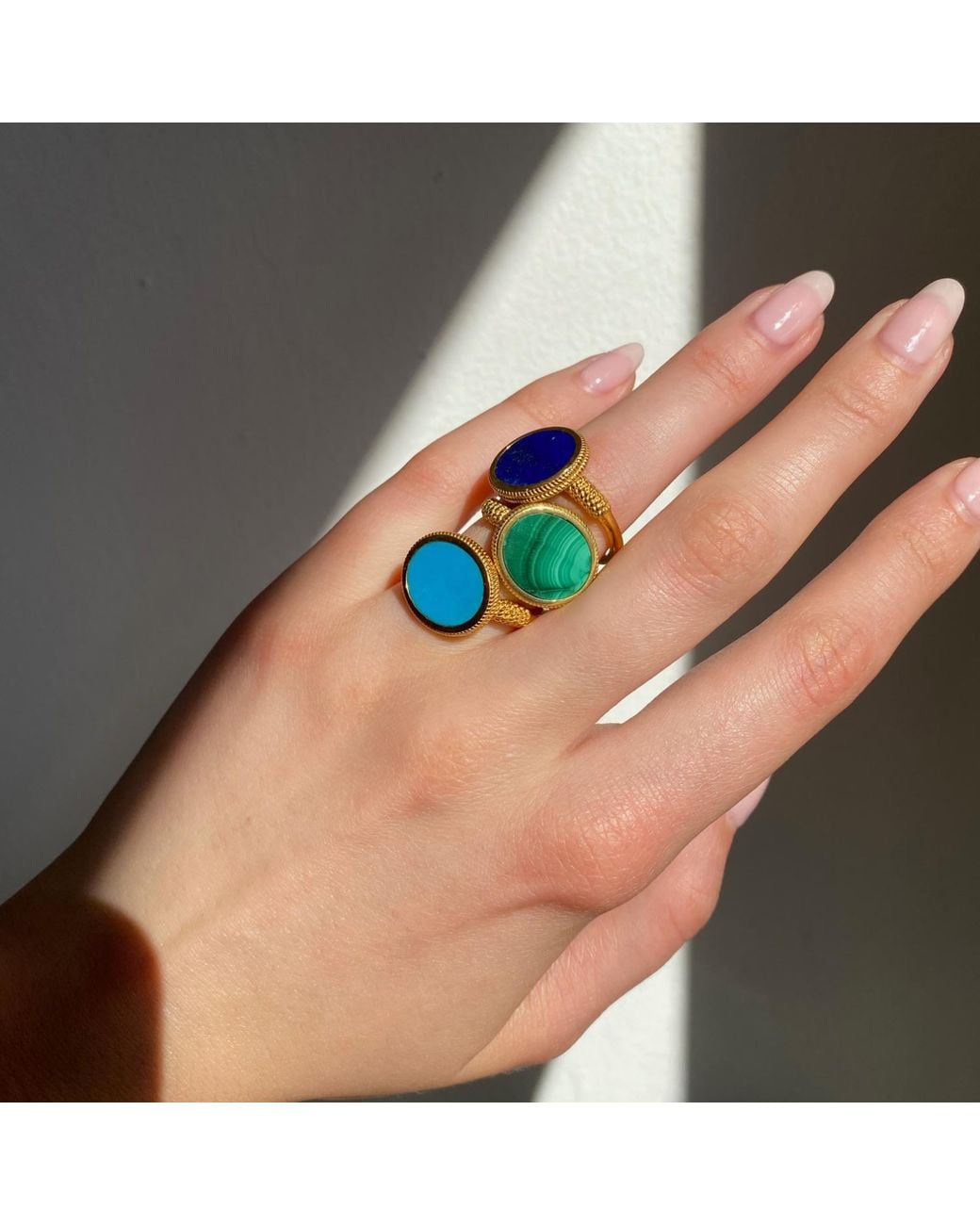 Preeti Sandhu Blue Ara Woven Ring