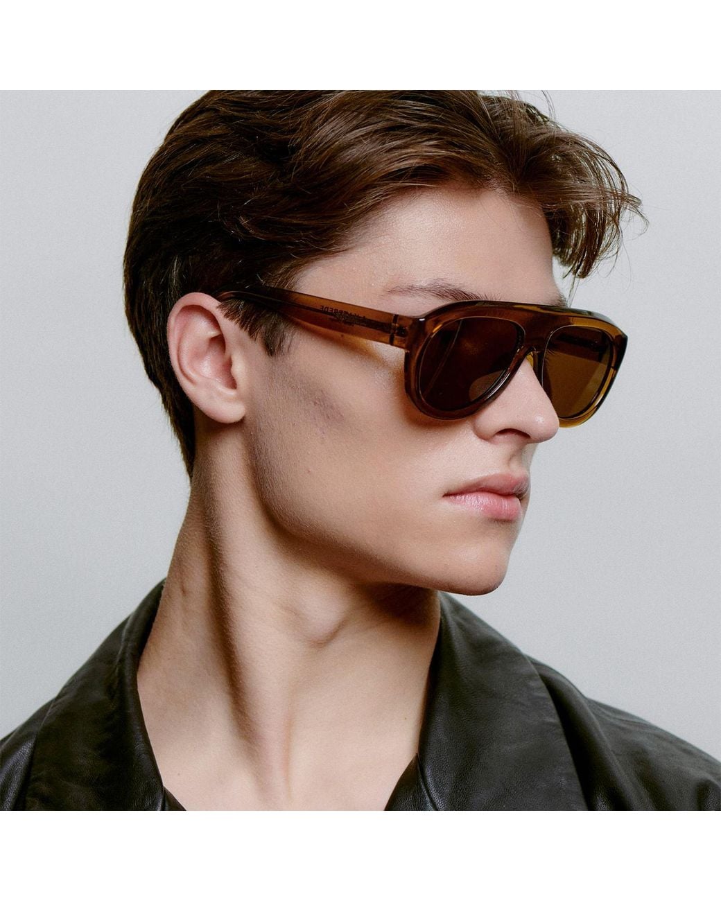 A.Kjærbede Brown Rio Sunglasses Smoke Transparent