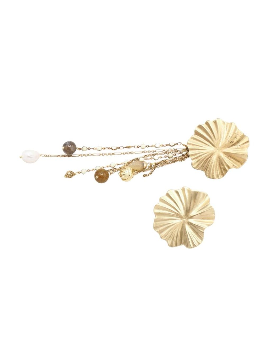 Sita Nevado Black Treccia Earrings