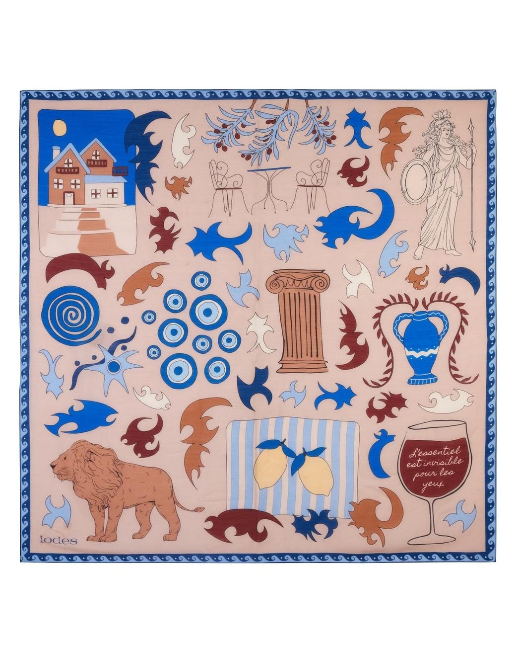 Iodes Blue Athens Medium Traveller