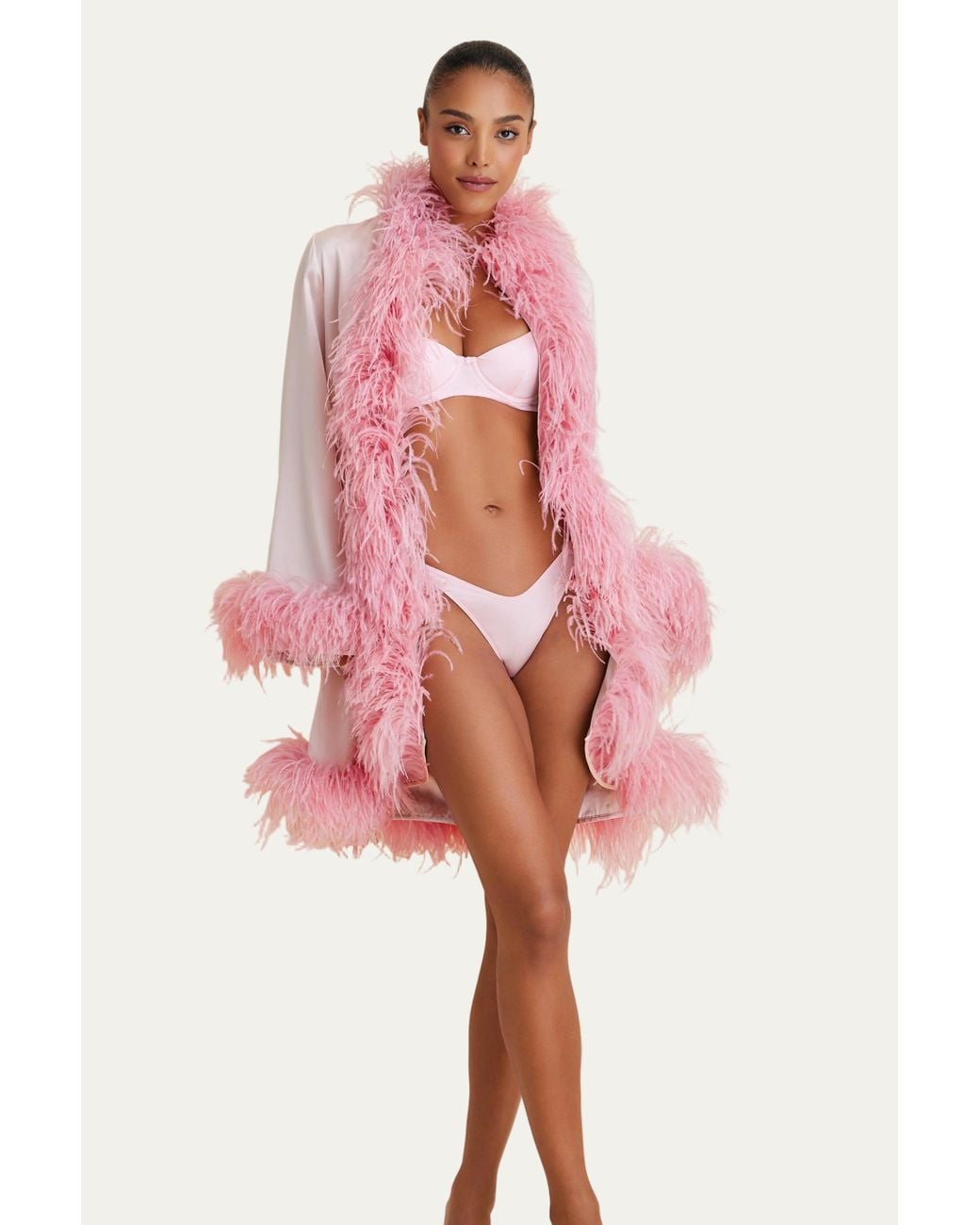 Scarlett Gasque Pink Eloise Robe
