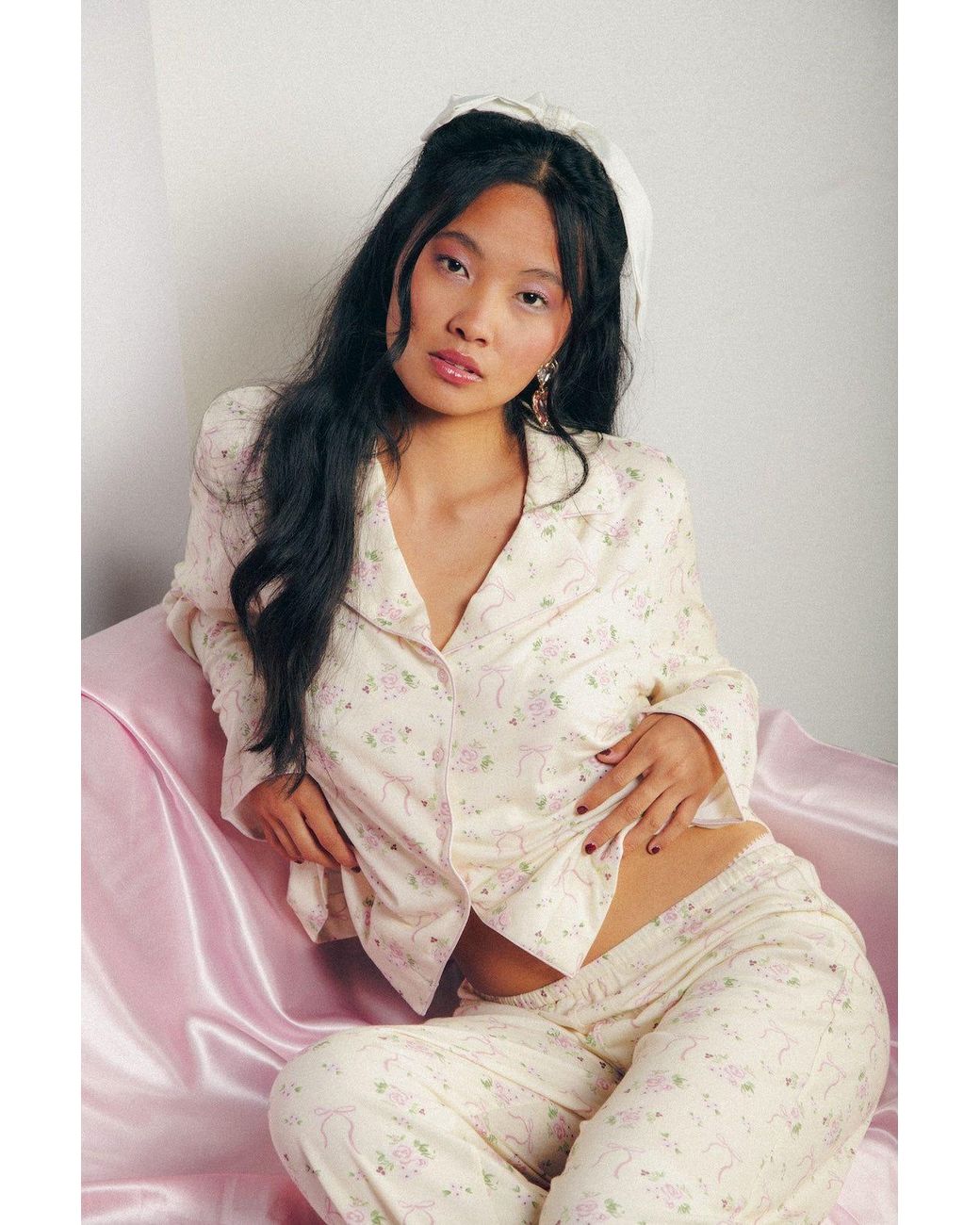 Wild Lovers Pink Celeste Pyjama Shirt