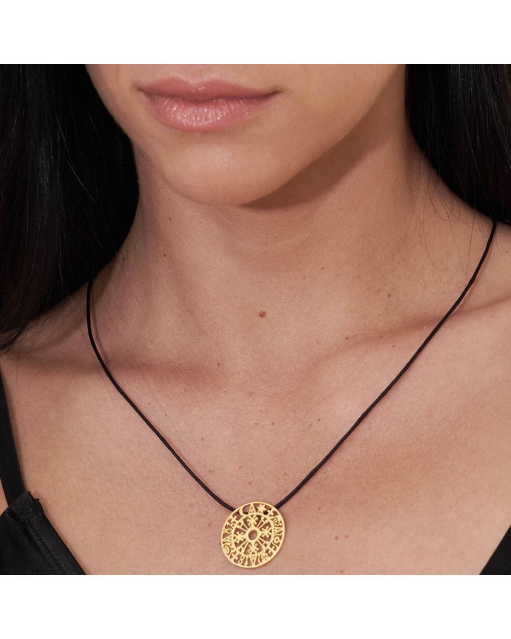 Myrto Katramadou Jewellery Metallic Kaleidoscope Pendant-Plated Large