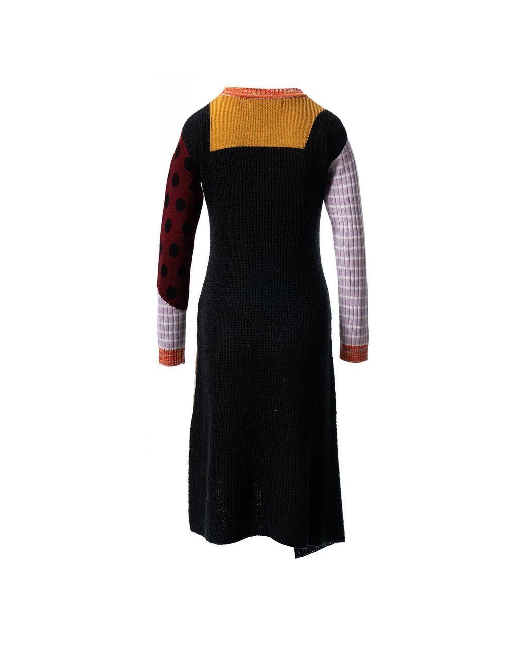 Fully Fashioning Black Keren Midi Dress