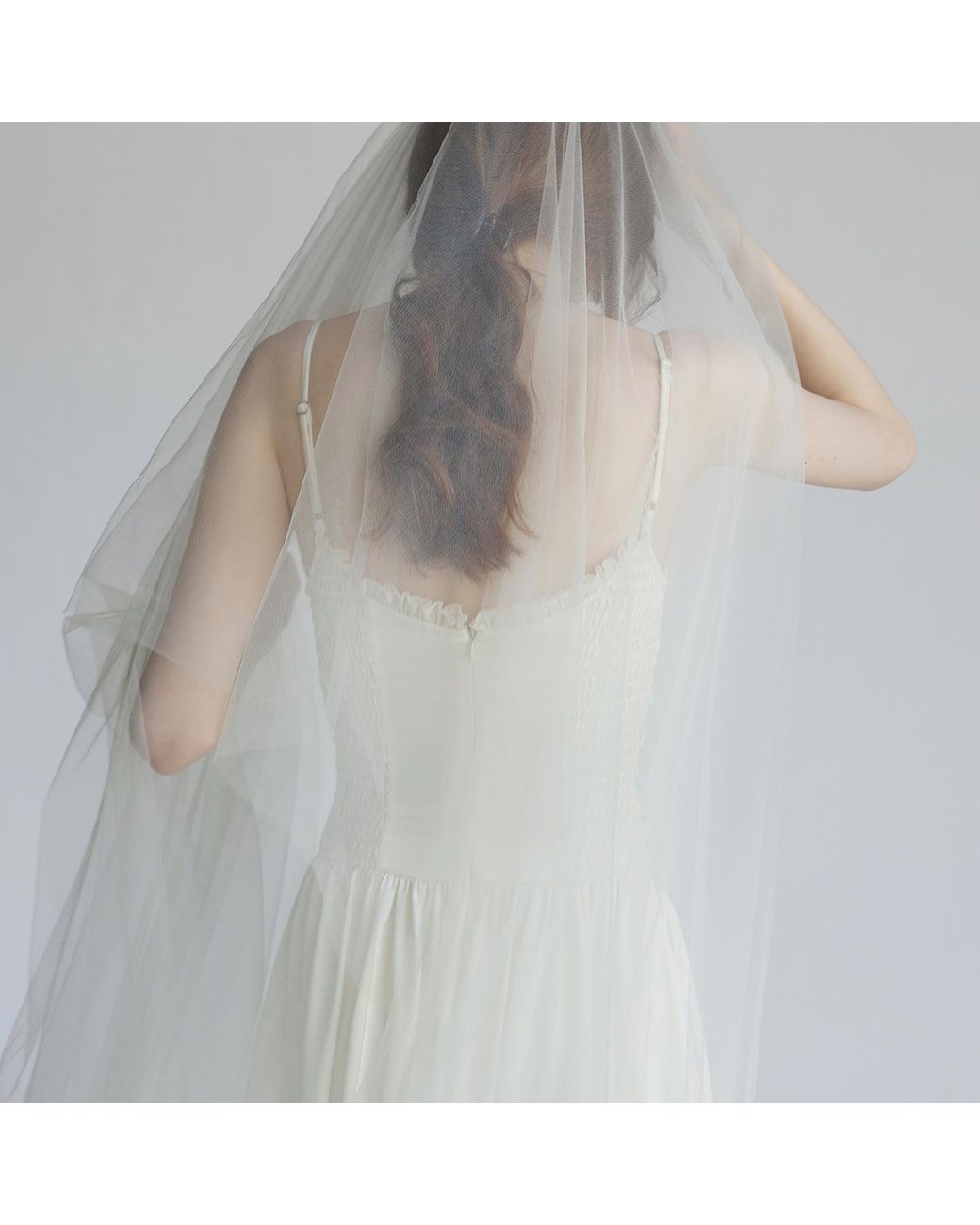 Belsize25 White Satin Bridal Dress