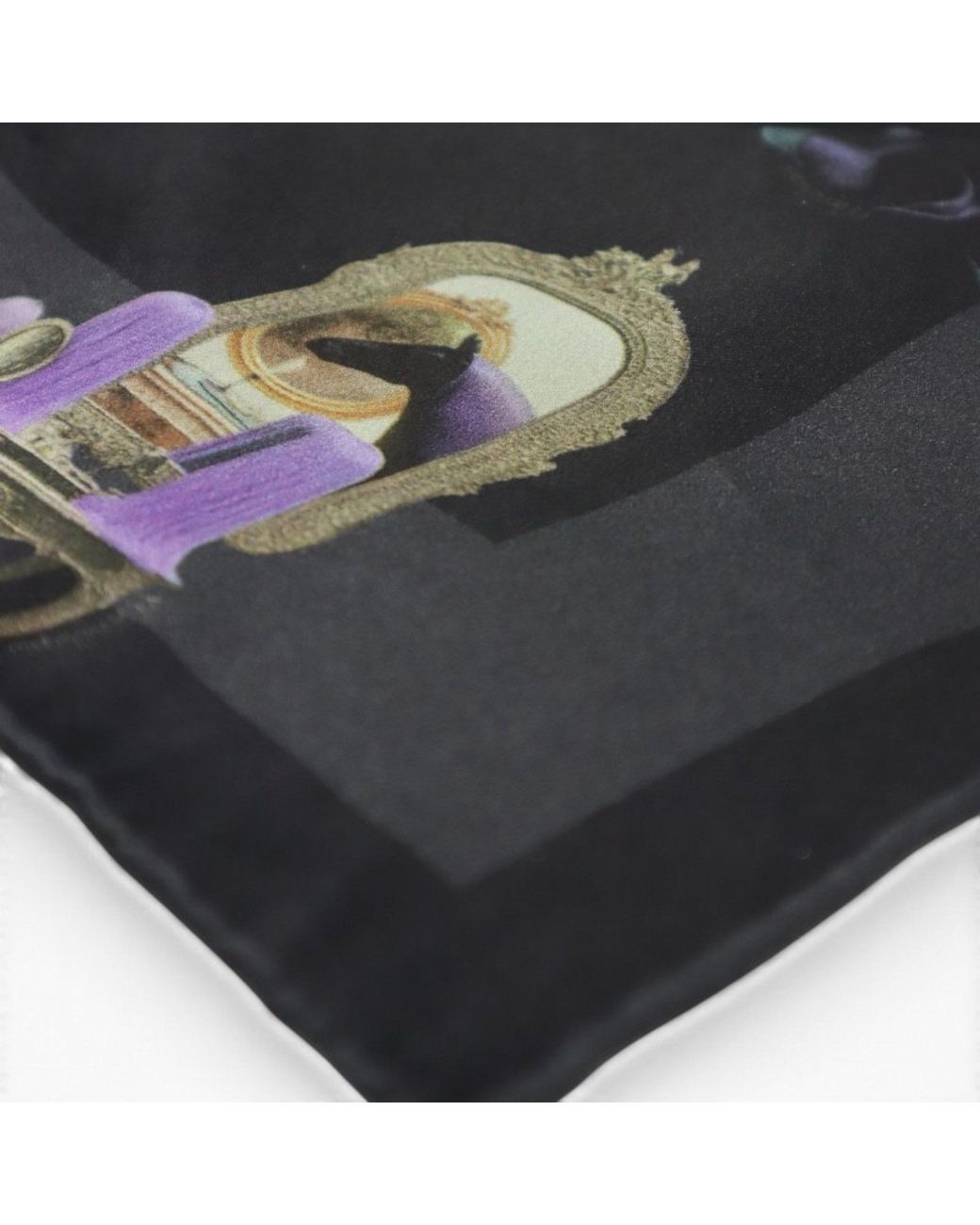 Monzlapur New York Black Horses Wear Wigs Small Scarf for men