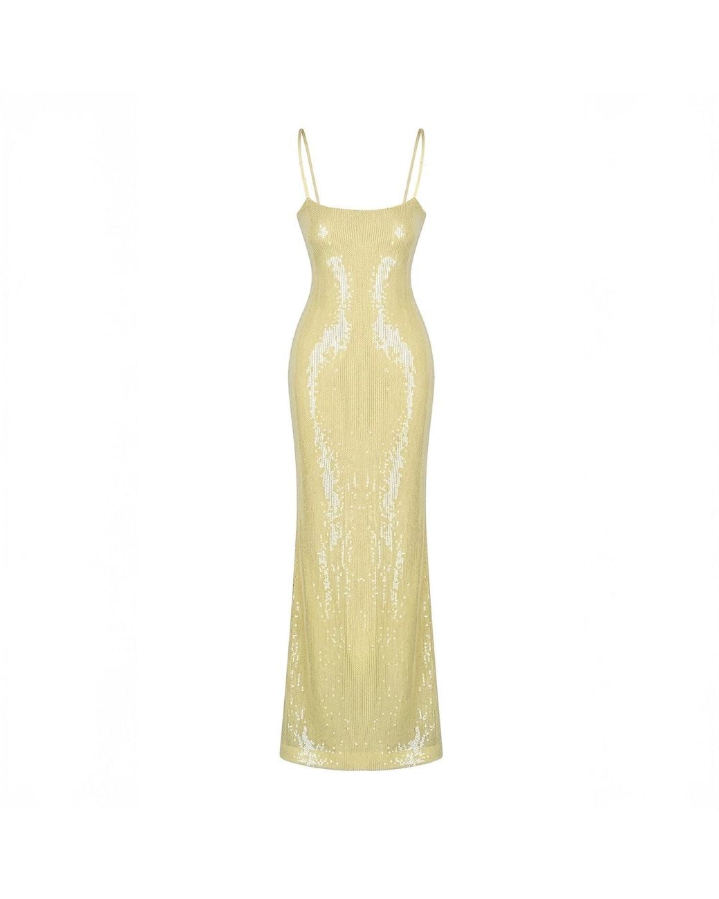 Herfetch Yellow Maxi Stass Dress