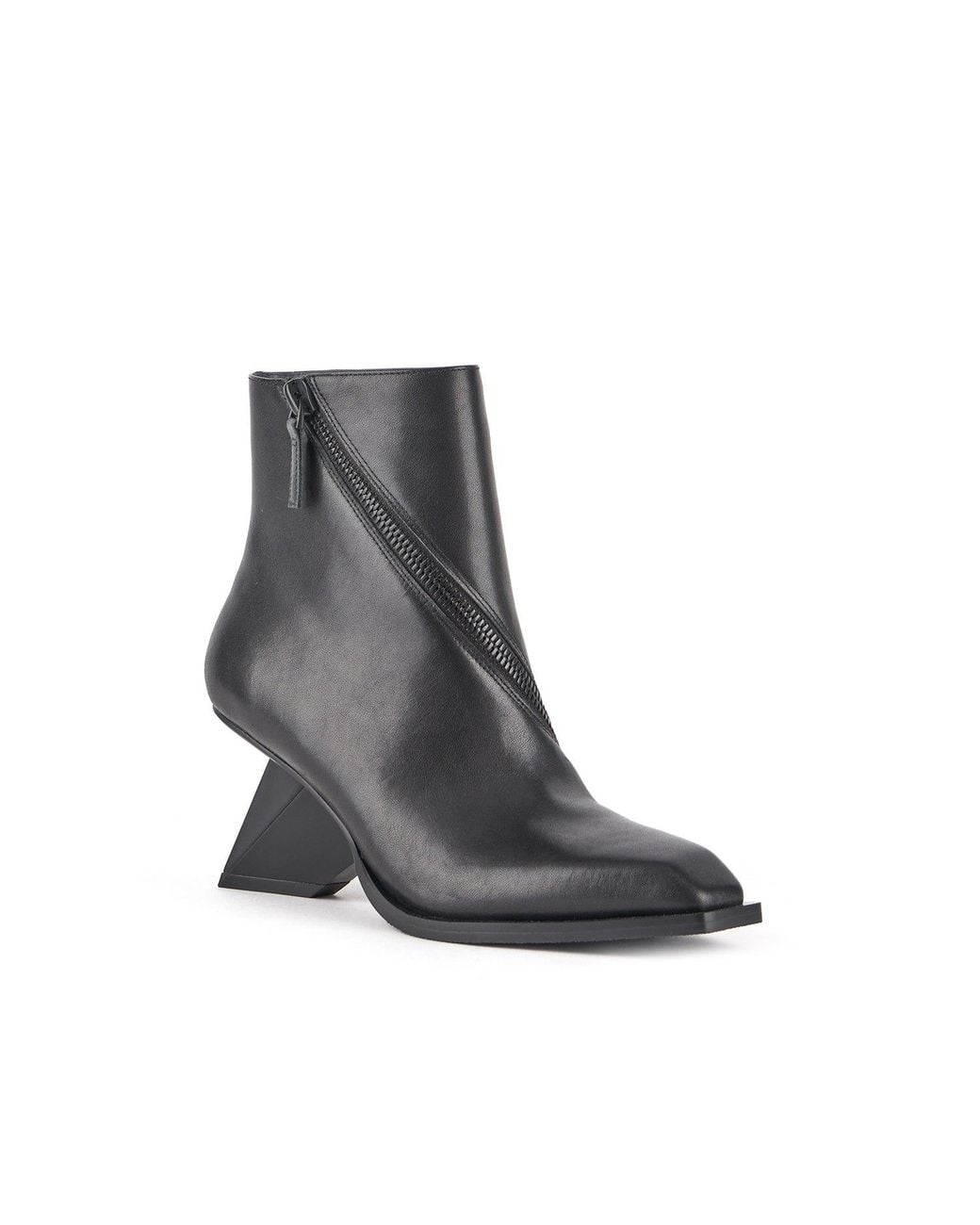 United Nude Gray Rockit Zip Bootie