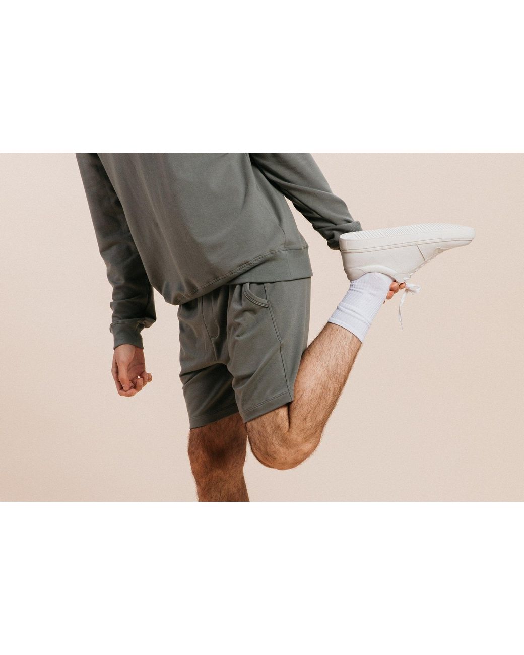 Ocio Leisurewear Gray Classic Softcore Short for men