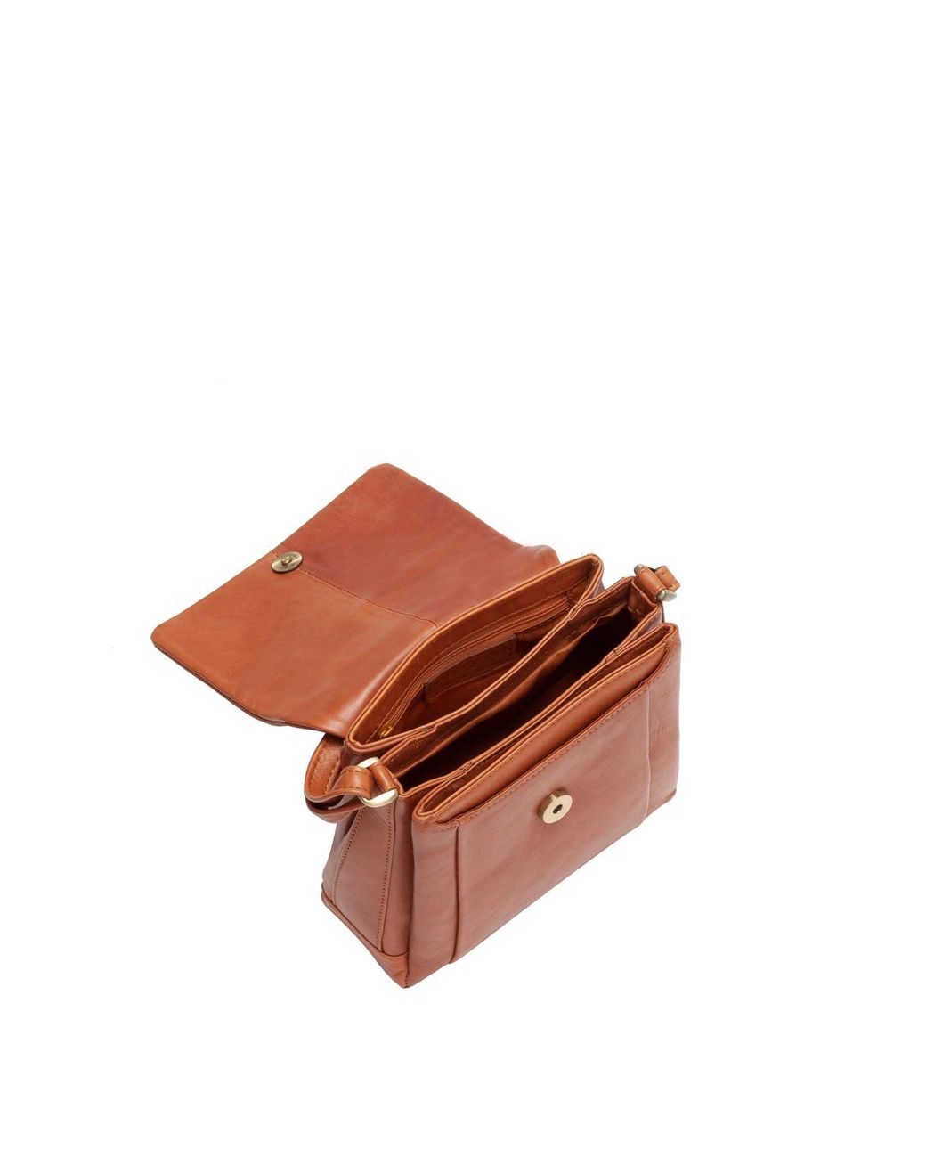 Lloyd Baker Brown Raisa Leather Crossbody Bag