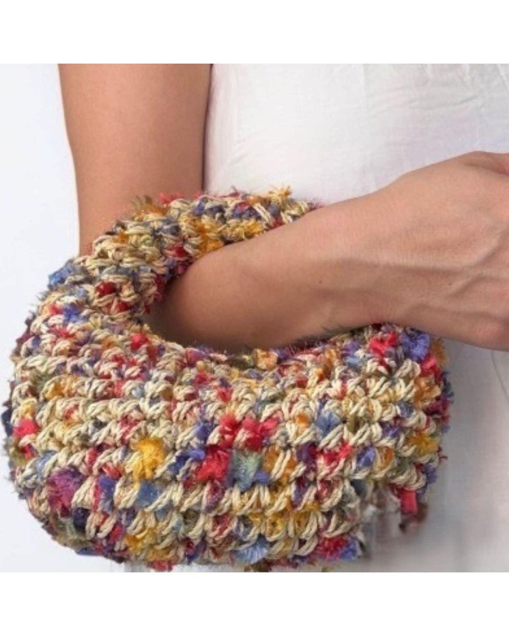 Springmoonatelier Brown Handmade Bohemian Straw Micro Bag – Timeless & Artisanal