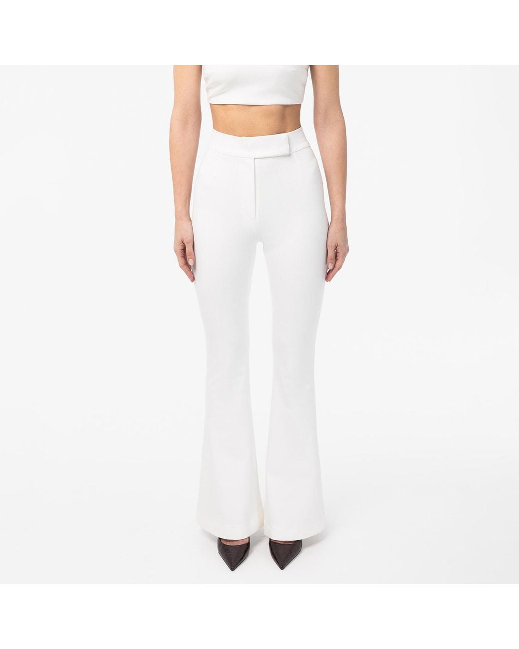 Mandragora White Vanya Ecru Trousers