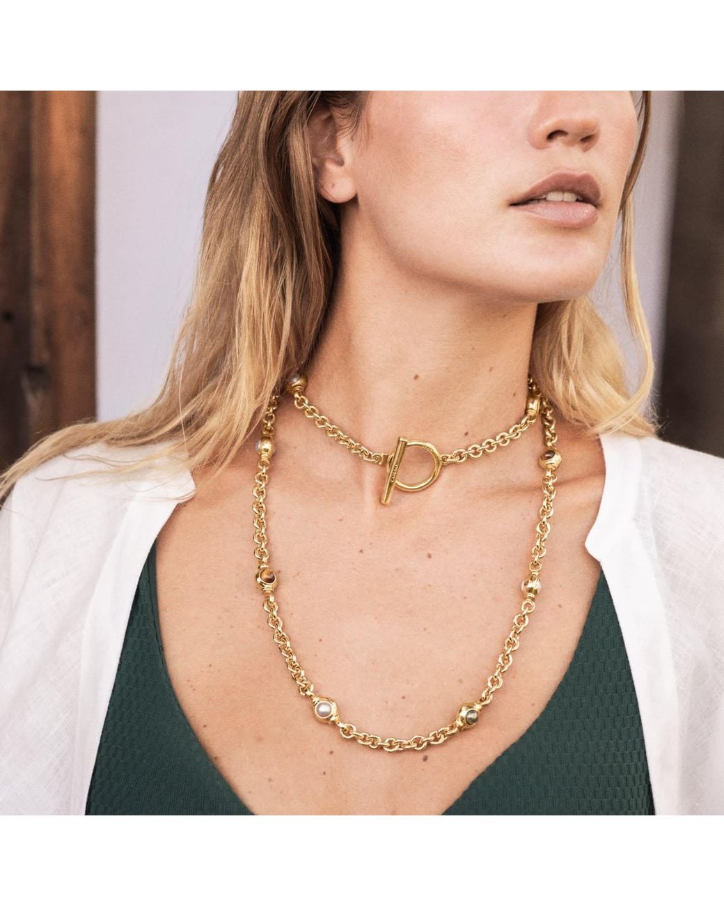 Corso Jewelry Metallic Ponza Lungo
